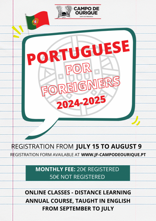 Portuguese for Foreigners 2024/2025