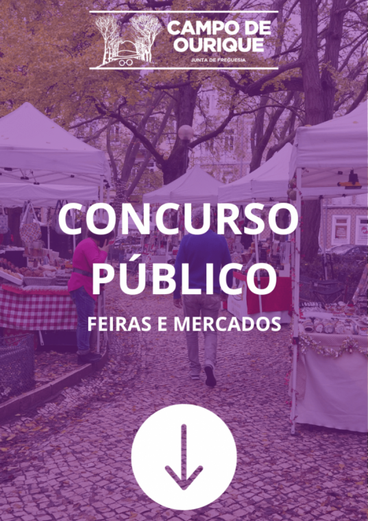 Concurso Público - Feiras e Mercados na Freguesia